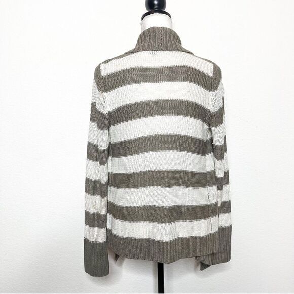 INC International Concepts Women's Striped Knit Cardigan Sweater Size M - Picture 3 of 5